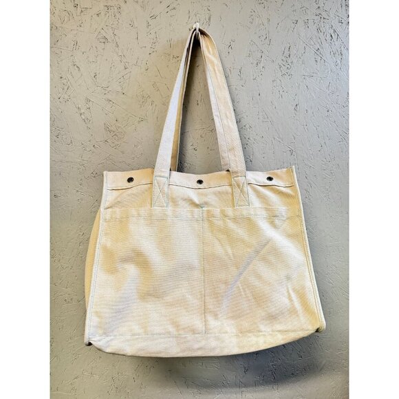 AIMEE KESTENBERG Jumbo You're My Everything XL canvas tote - Off white - Picture 5 of 7